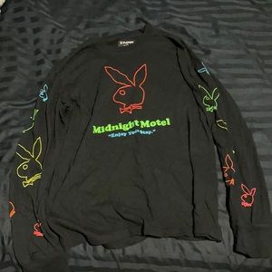 black playboy shirt very comfy barely worn
